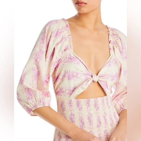 LoveShackFancy Stunning Kyndra Floral Mini Dress size small - Picture 2 of 15